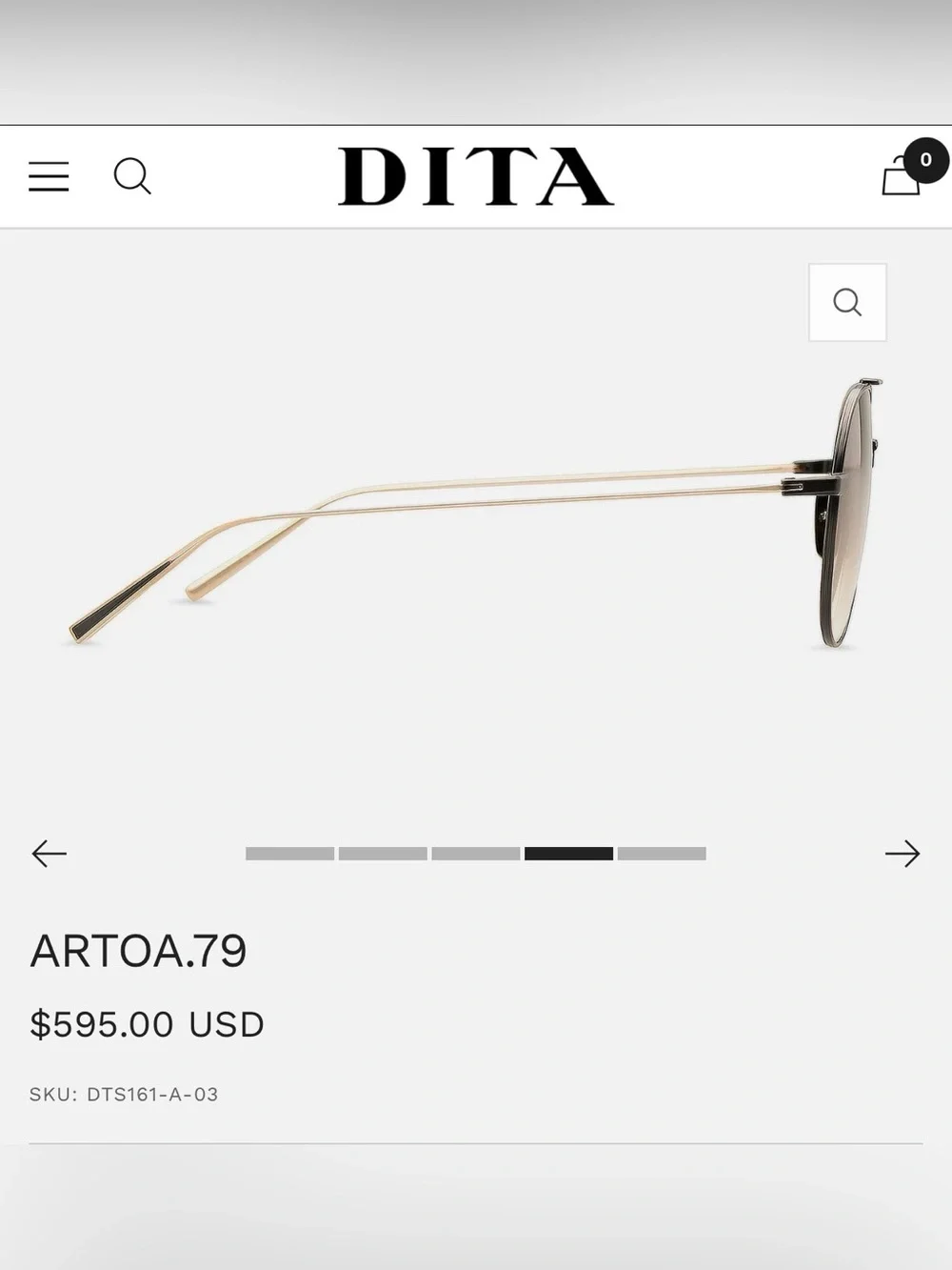 BRAND NEW*Dita Men’s Sunglasses